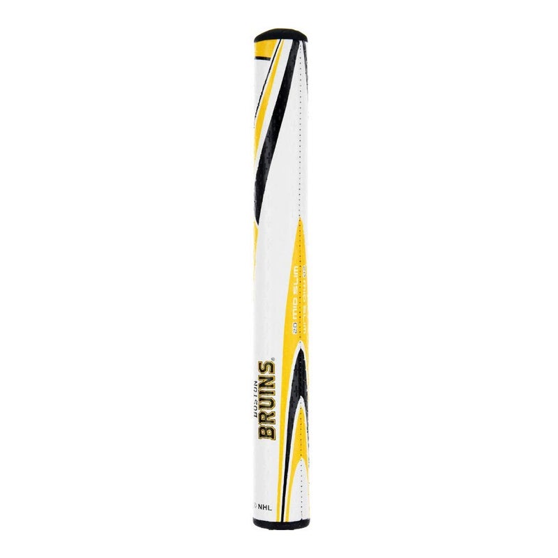 Super Stroke SuperStroke NHL Golf Putter Grip, Boston Bruins (Mid Slim 2.0) | Officially Licensed Through Team Golf | Cross-Traction Surface Texture and Oversized Profile | Even Grip Pressure,Black/Gold - Image 4
